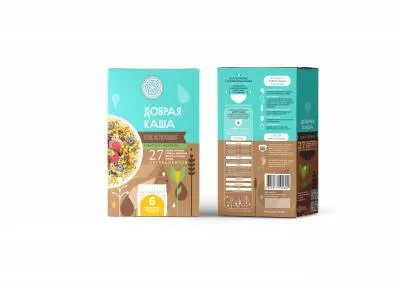 Добрая каша  360 гр   6 пакетиков